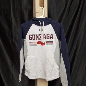 Under Armour Blue and White Gonzaga Sweater